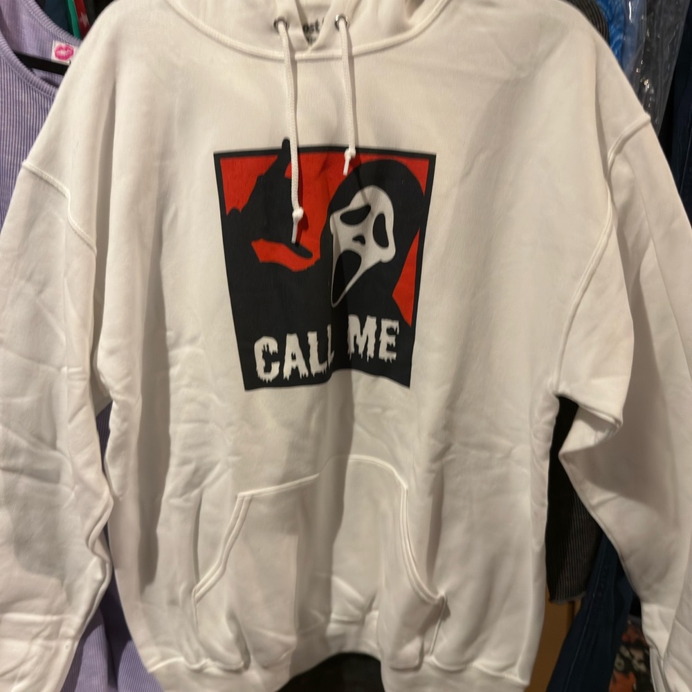 Bioworld licensed ghostface scream hoodie